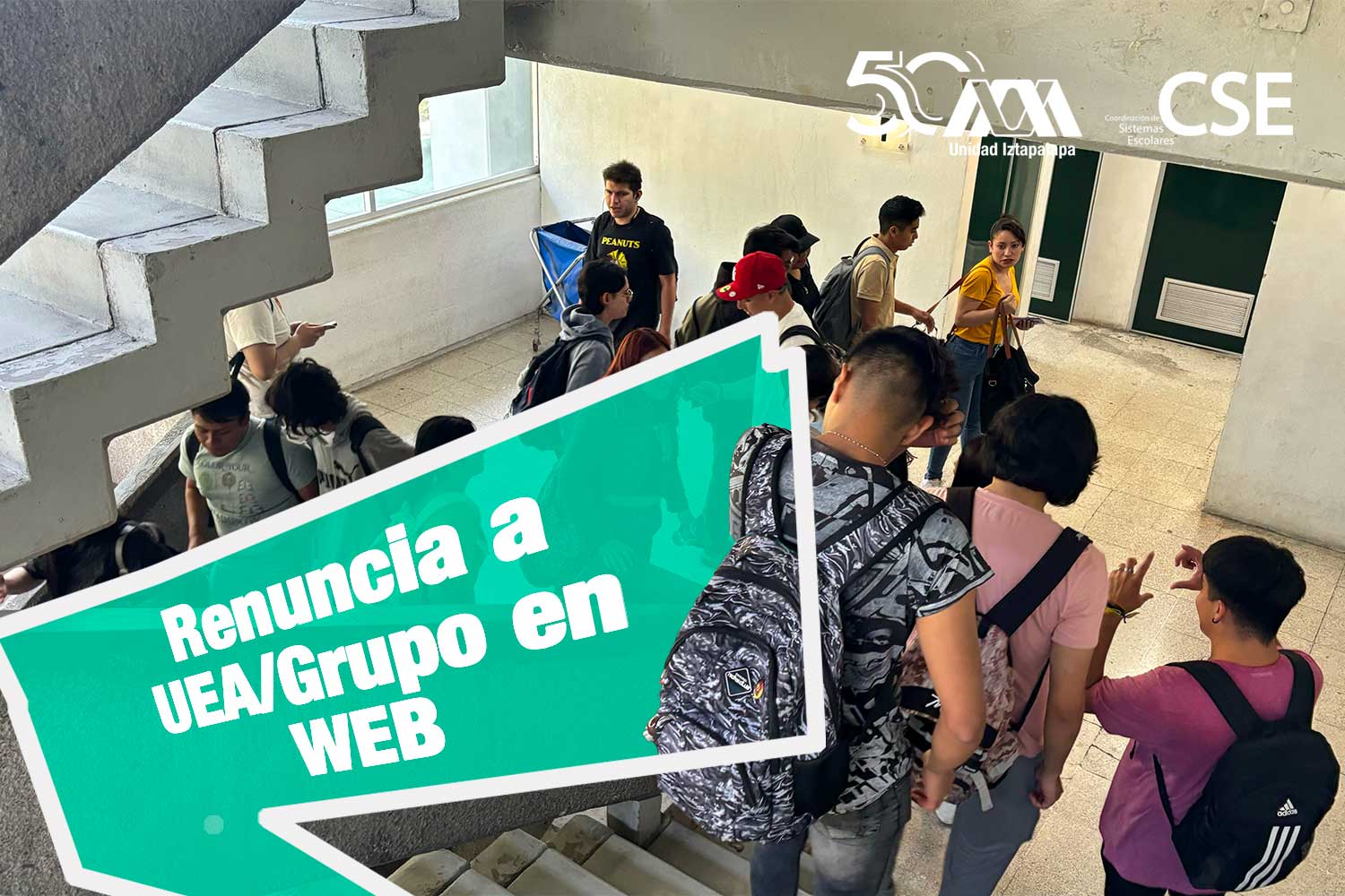 Renuncia a UEA/grupo en WEB